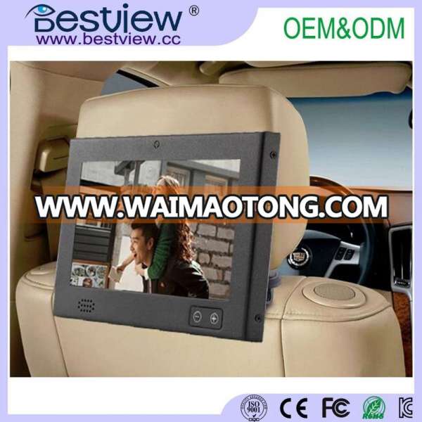 9" android headrest pc with 5 points capacitive touch screen