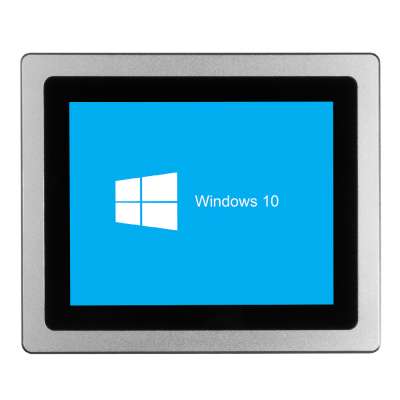 Bestview 8 inch flush mount industrial mini pc capacitive touch screen panel PC with Celeron J1900 fanless processor