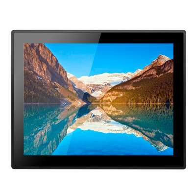 open frame 15 inch industrial all in one pc true flat capacitive touch screen panel pc