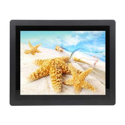 Bestview 17 inch 1280x1024 resolution capacitive touch metal case front panel waterproof high brightness lcd monitor open frame