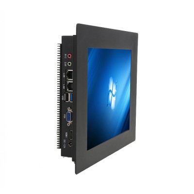 10.4 inch embedded touch screen computer 10 inch fanless industrial tablet pc RS232 RS485 wifi ethernet panel PC