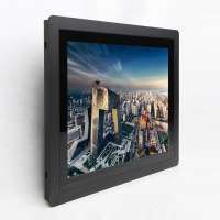 Bestview 15'' 17 inch embedded capacitive touch screen monitor open frame industrial lcd monitor