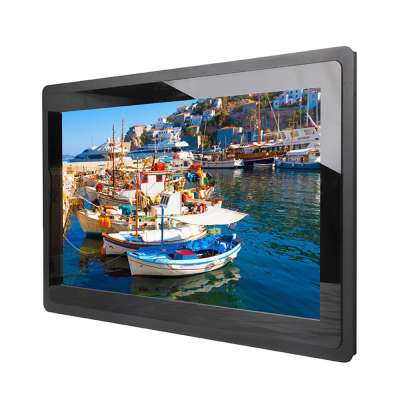 18.5 inch wide 16:9 lcd display high resolution monitors industrial capacitive resistive touch screen monitor HDMI 1920